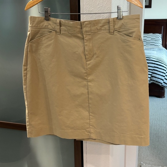 Dickies Stretch Skirt - Tan Size 12 - Picture 2 of 8